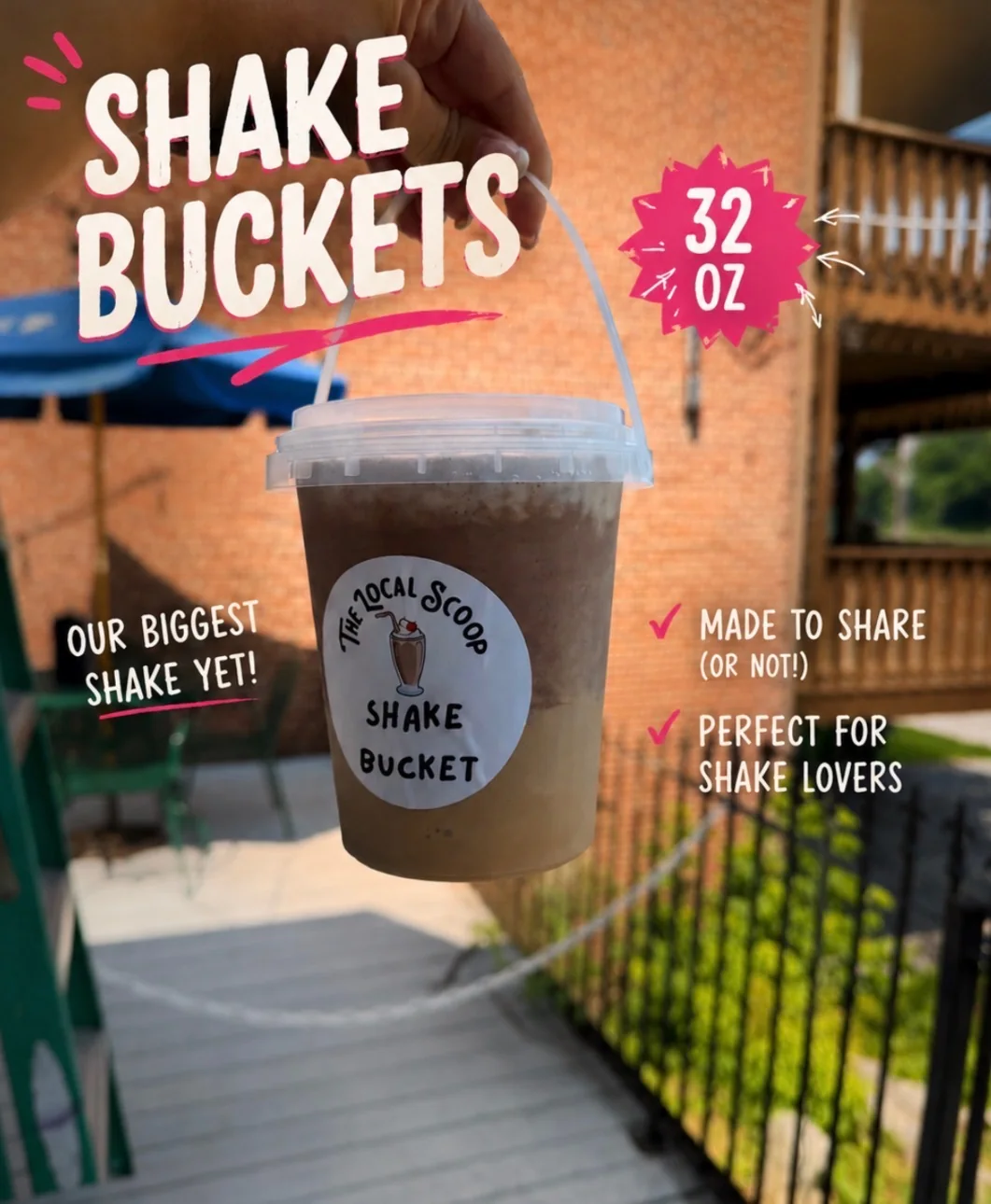 32 ounce Shake Bucket